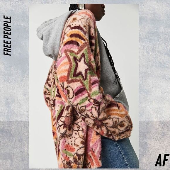 FREE PEOPLE CARSON COZY CARDIGAN NWT - Picture 7 of 10